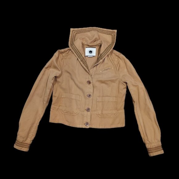 daughters of the revolution Jackets & Blazers - Daughters Of The Revolution Sailor Jacket Tan Military Women USA 4